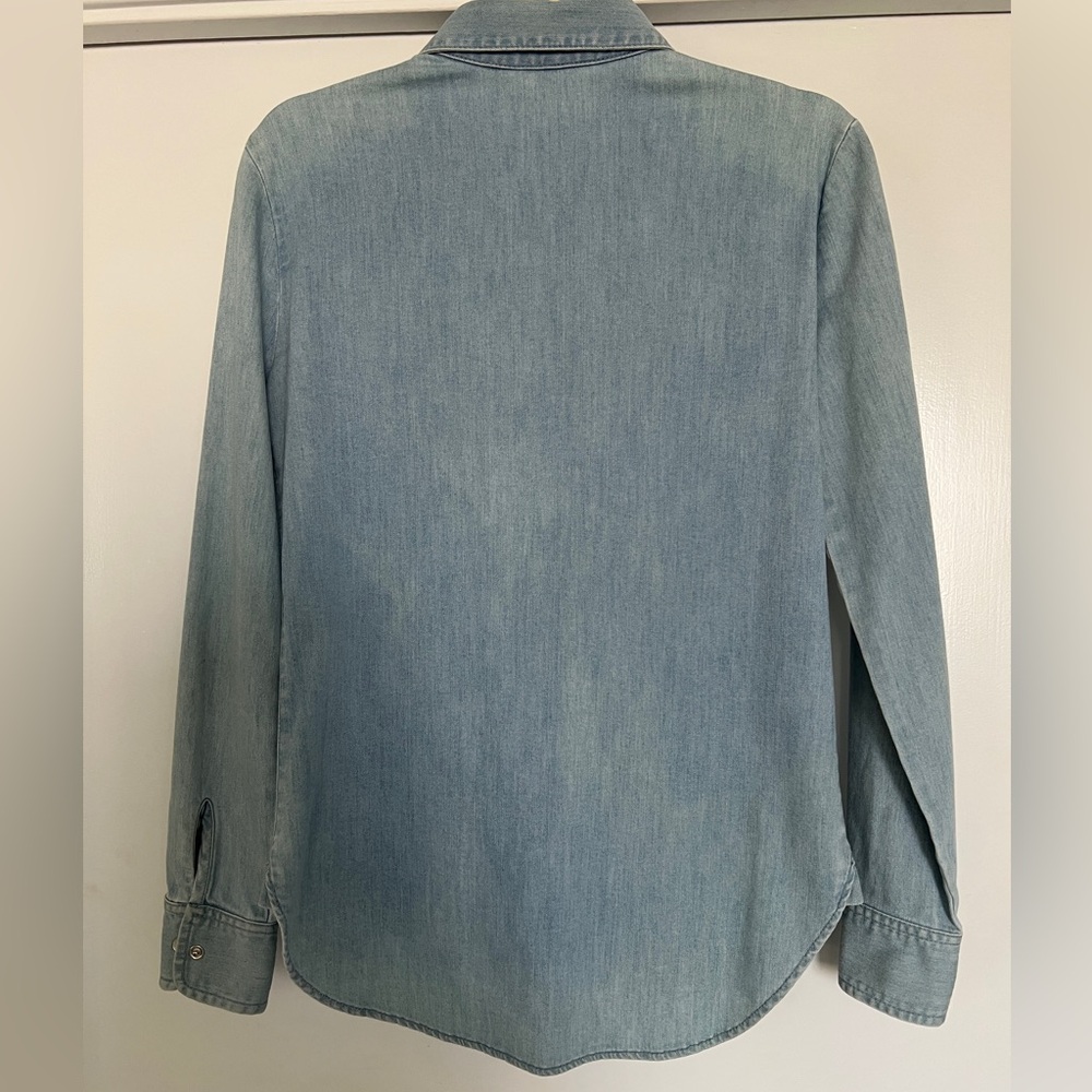 Stella McCartney  Denim Embroidered Shirt - Picture 3 of 5
